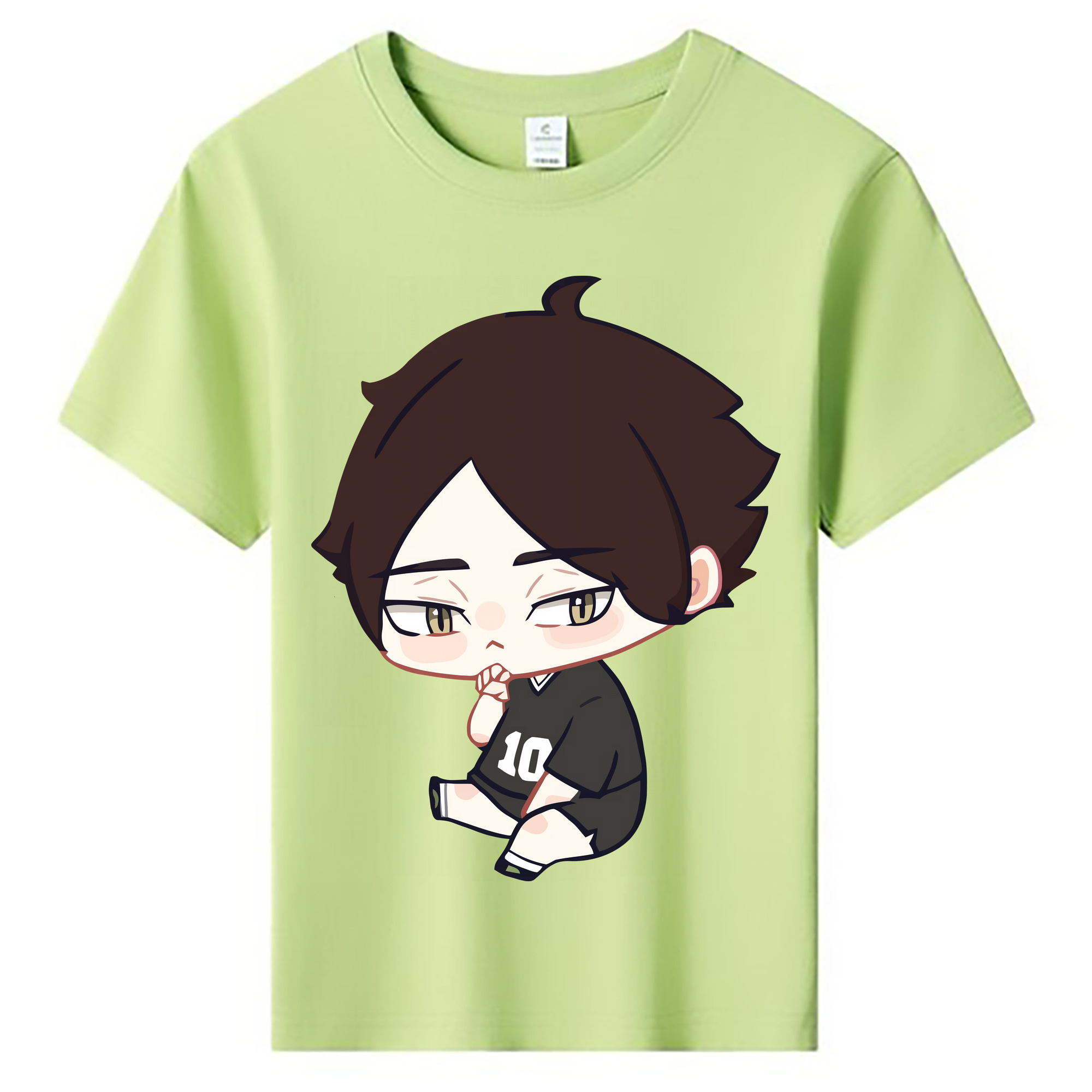 （画像用） ハイキュー!! Haikyu!! 綿100％キッズTシャツ（フロントプリント）